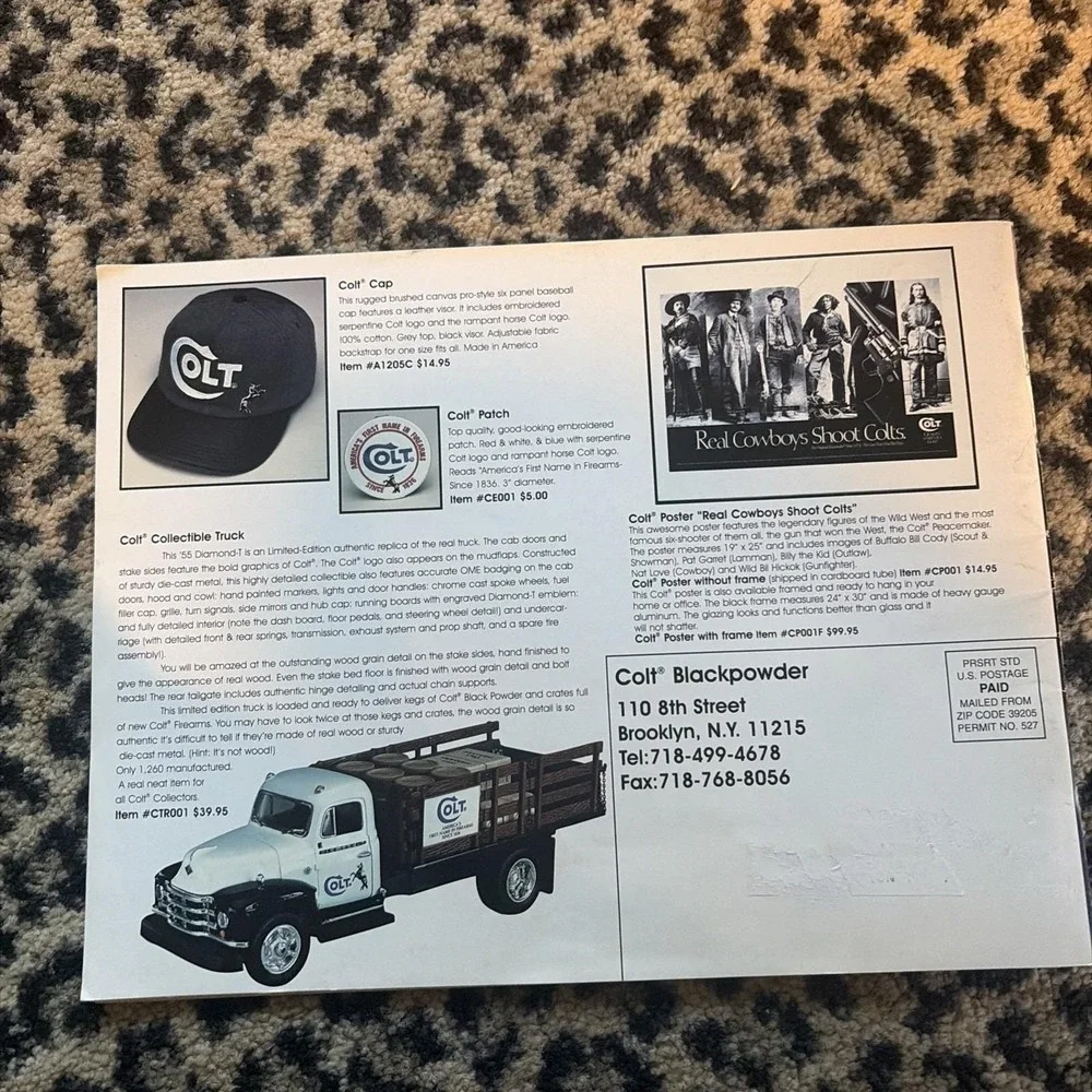 1999 VTG Colt Firearms Catalog 